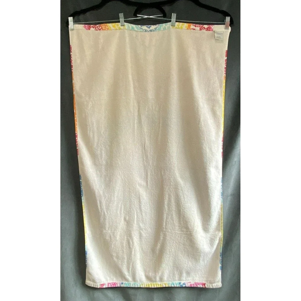 Kassa Fina Home Collection Rainbow Mandala Bath Towel #1